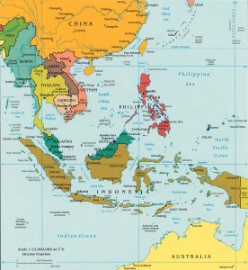 Philippines asia map